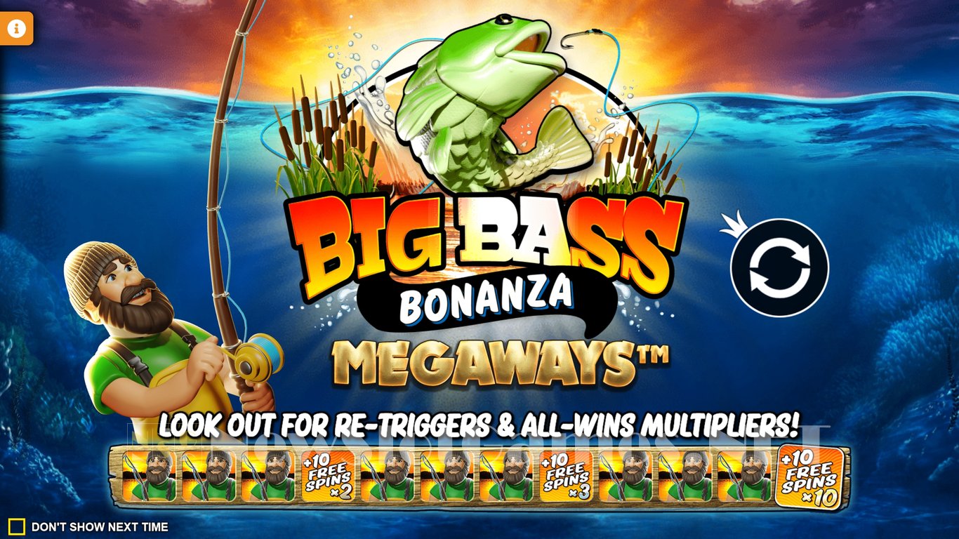 Big Bass Bonanza Megaways Slot Demo Image