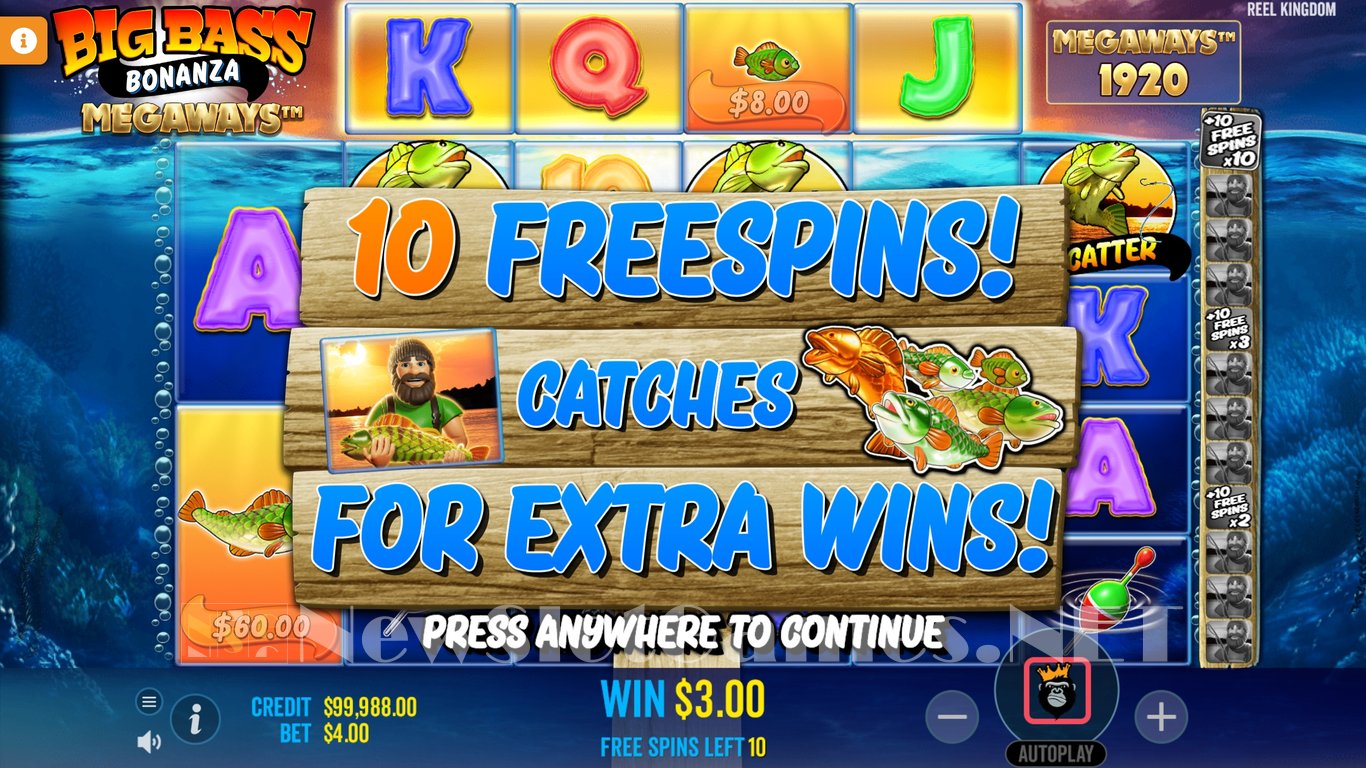 Big Bass Bonanza Megaways Slot Slot Image in Demo - pic. 4