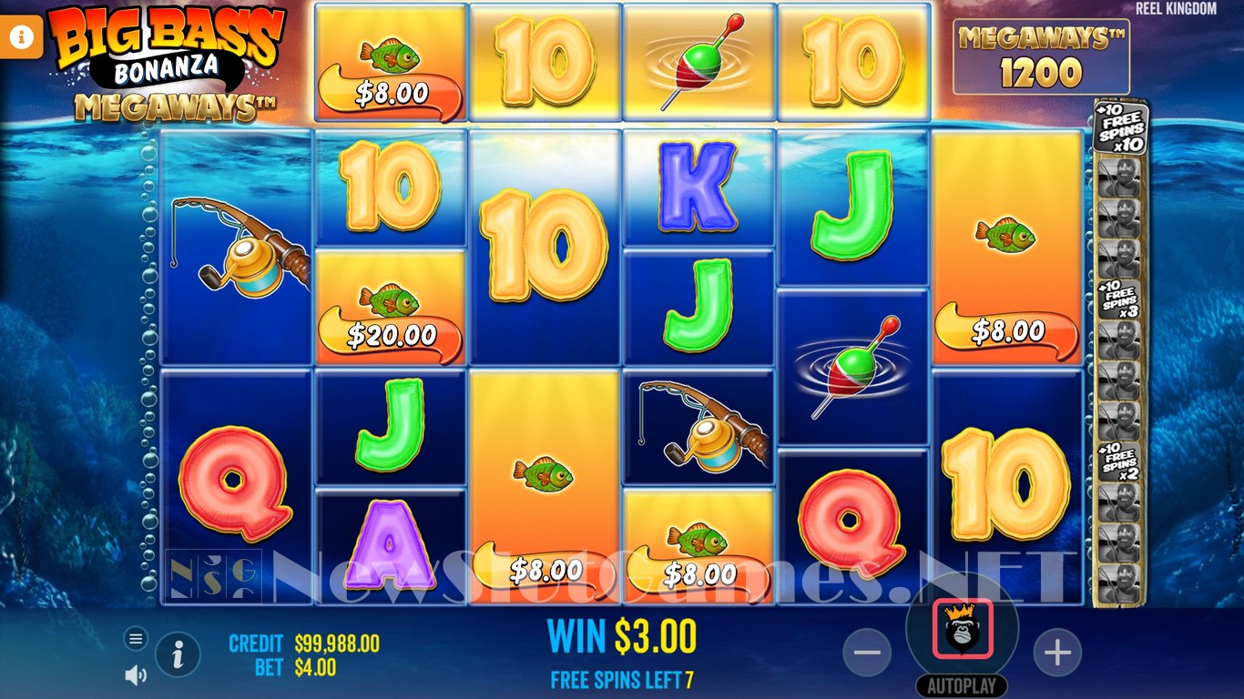 Big Bass Bonanza Megaways Slot Slot Image in Demo - pic. 5