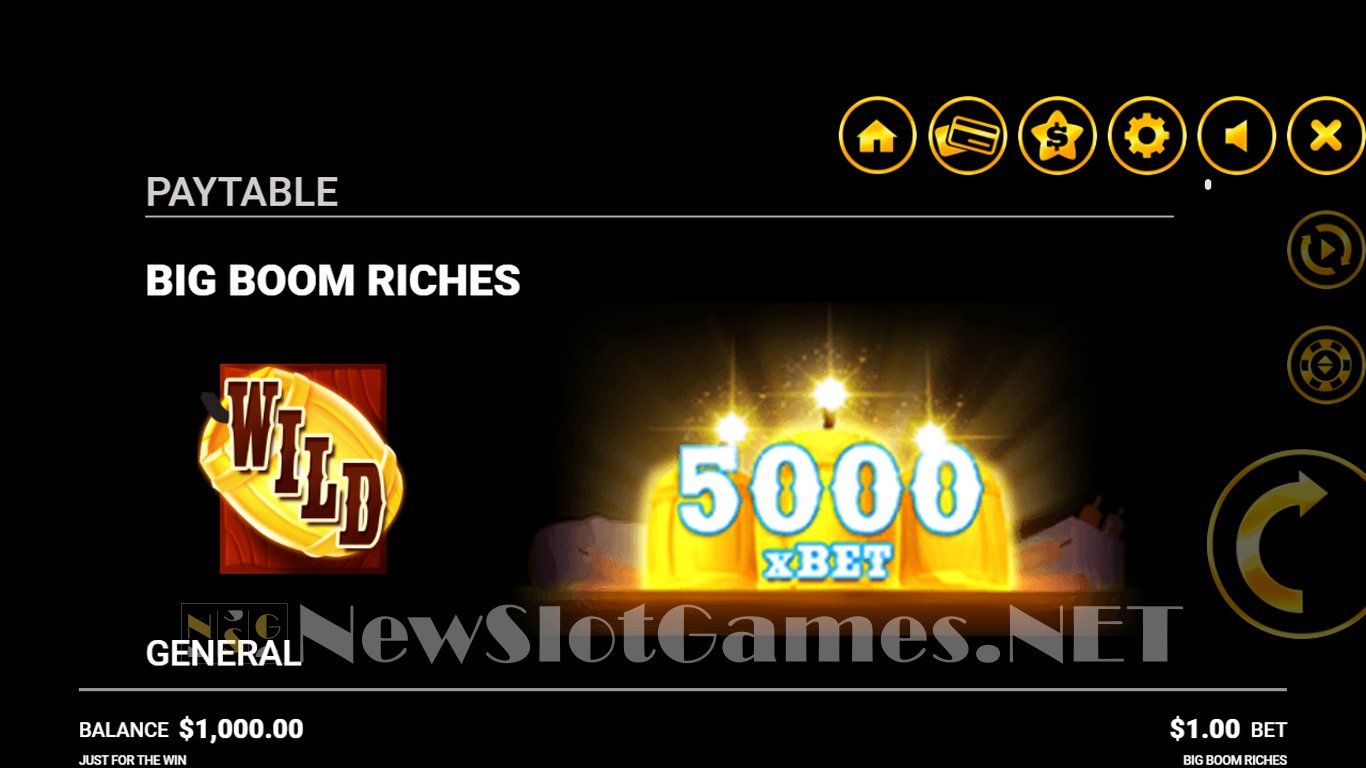 Big Boom Riches Slot Slot Image in Demo - pic. 3