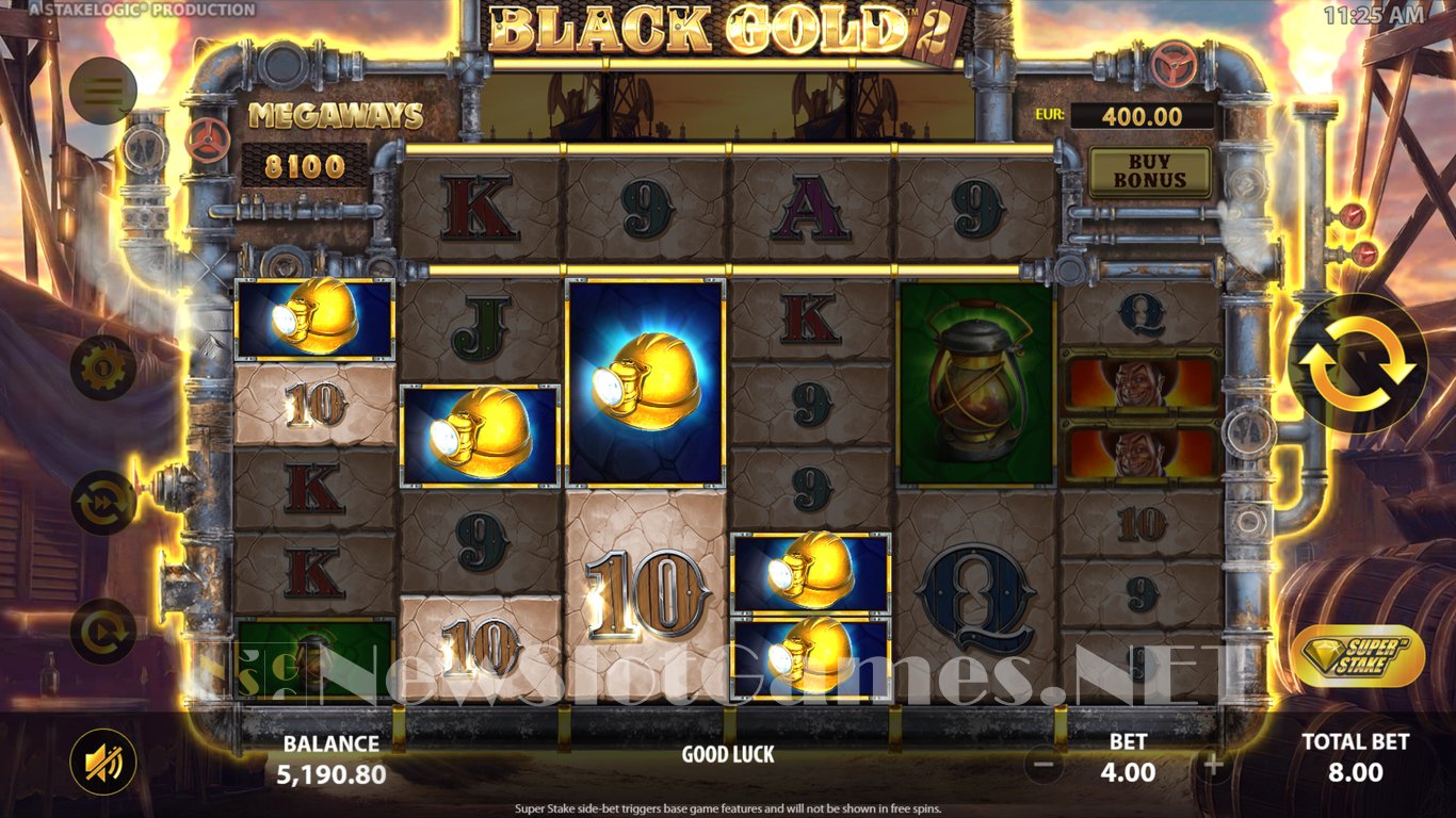 Black Gold 2 Megaways Slot Demo Image