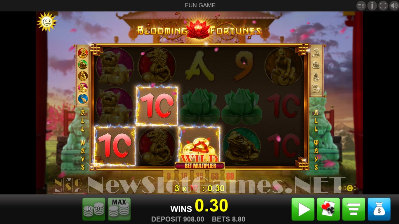 Blooming Fortunes Slot Slot Image in Demo - pic. 12