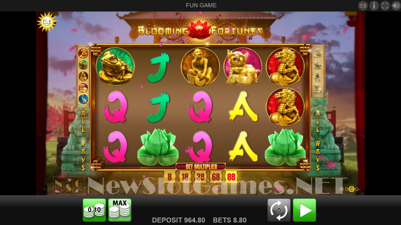 Blooming Fortunes Slot Slot Image in Demo - pic. 2
