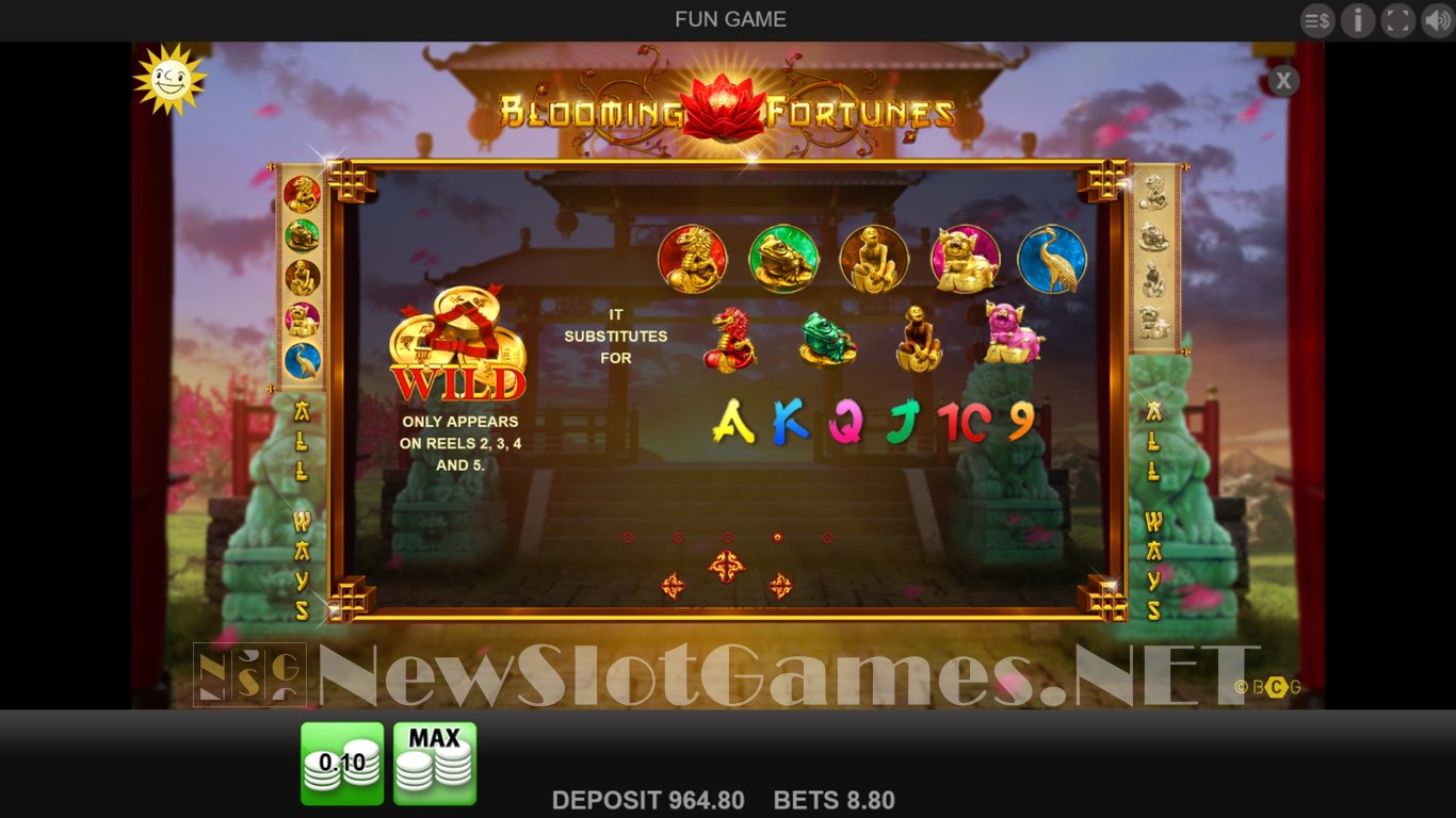Blooming Fortunes Slot Slot Image in Demo - pic. 6