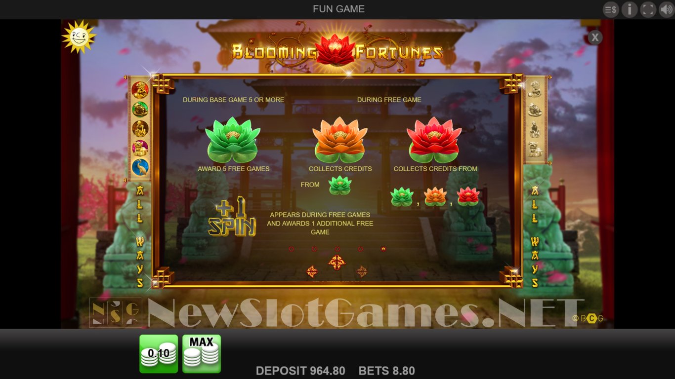 Blooming Fortunes Slot Slot Image in Demo - pic. 7