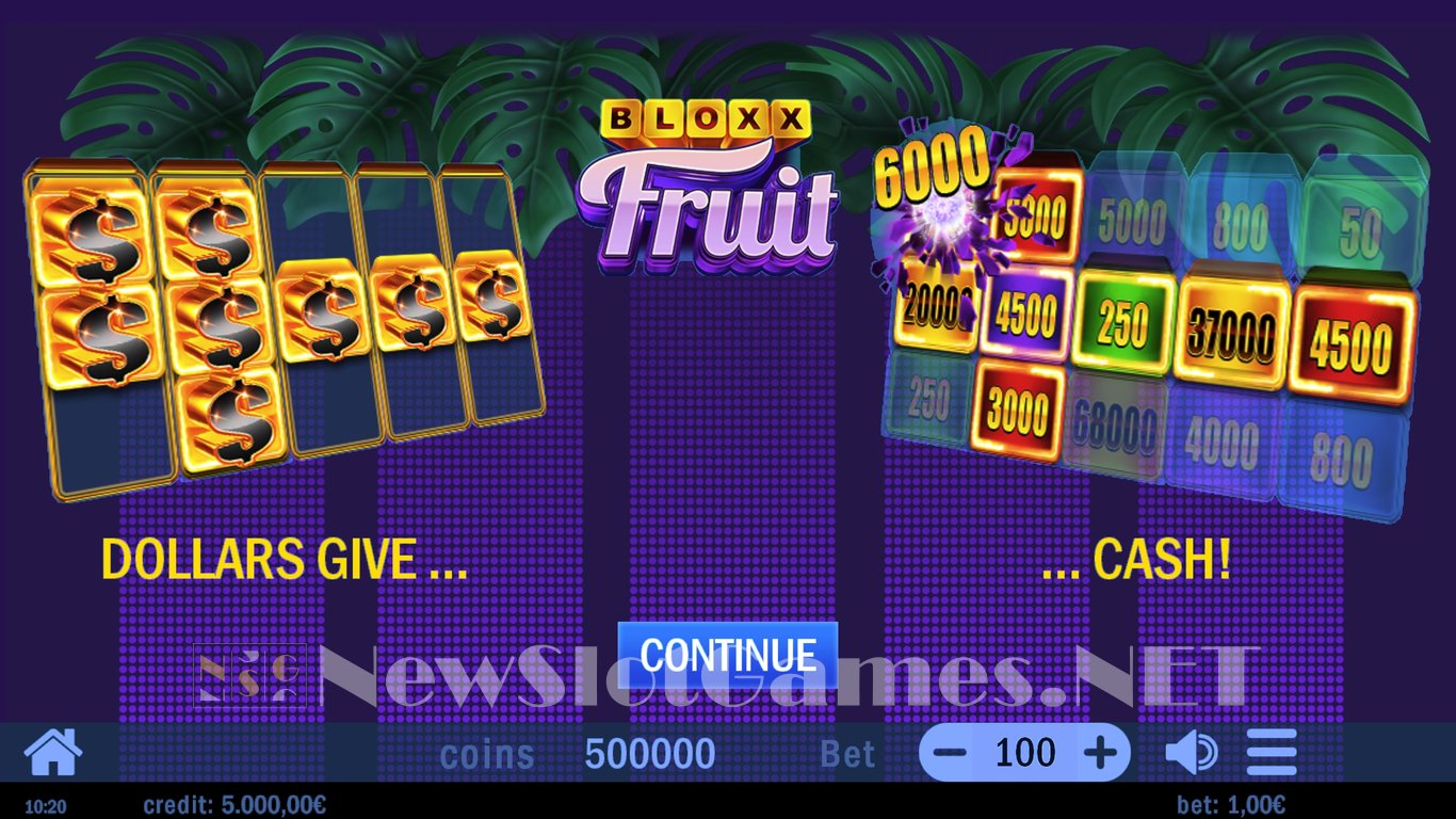Bloxx Fruit Slot Demo Image