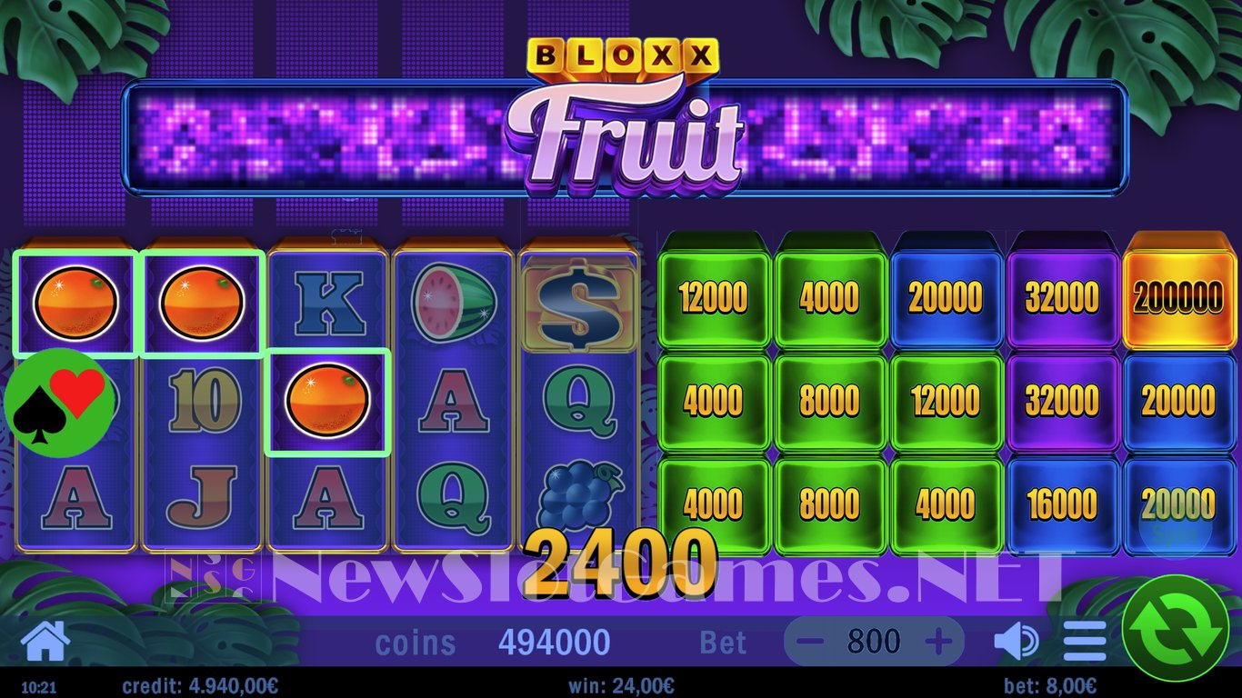 Bloxx Fruit Slot Slot Image in Demo - pic. 7