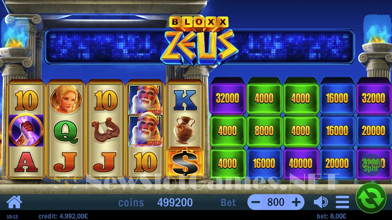 Bloxx Zeus Slot Slot Image in Demo - pic. 2