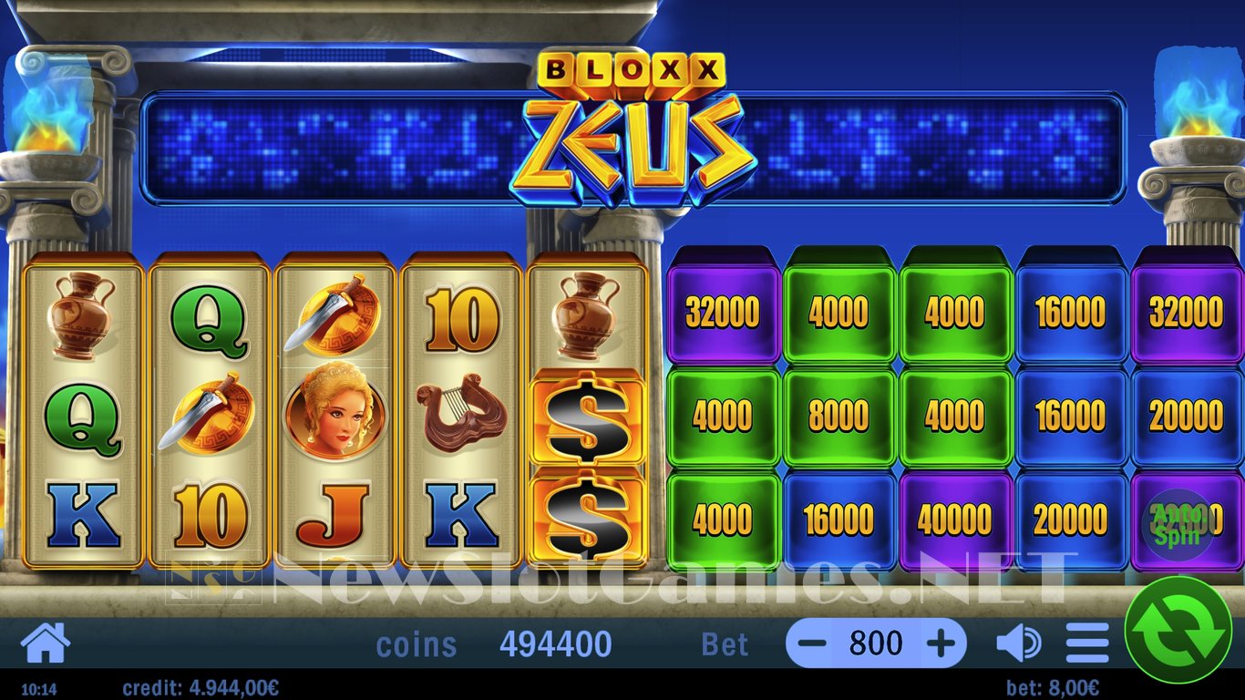 Bloxx Zeus Slot Slot Image in Demo - pic. 8