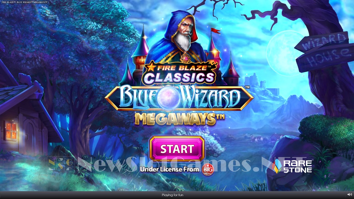 Blue Wizard Megaways Slot Demo Image