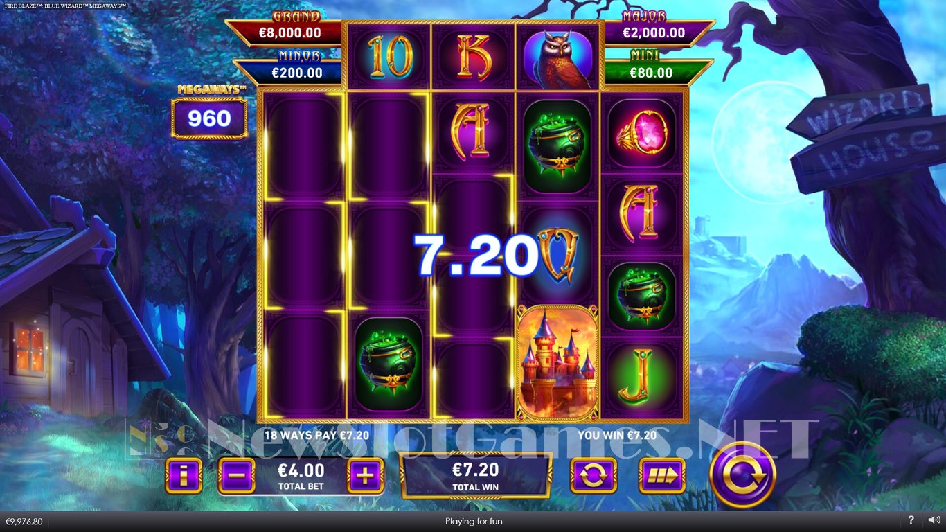 Blue Wizard Megaways Slot Slot Image in Demo - pic. 6