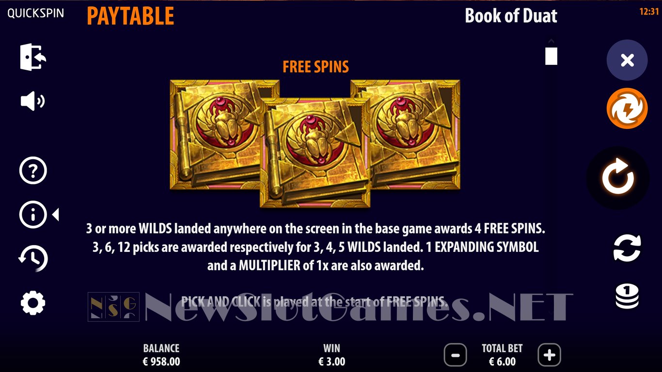 Book of Duat Slot Slot Image in Demo - pic. 4