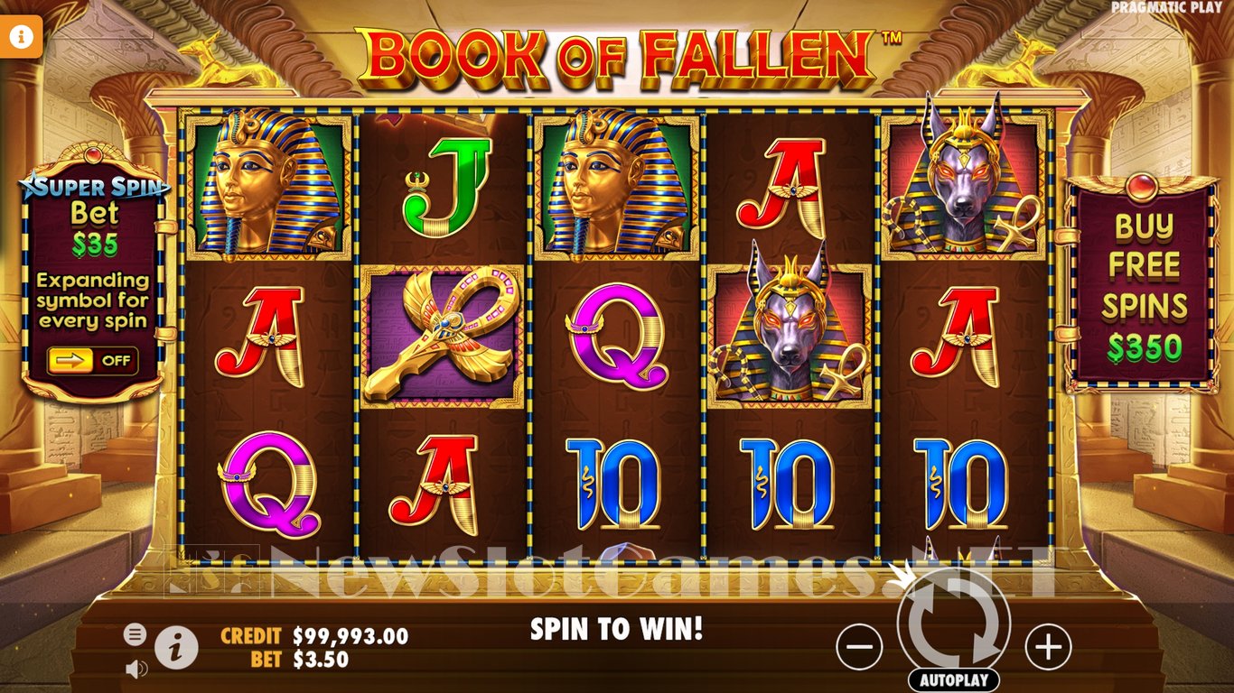 Book of Fallen Slot Demo Image