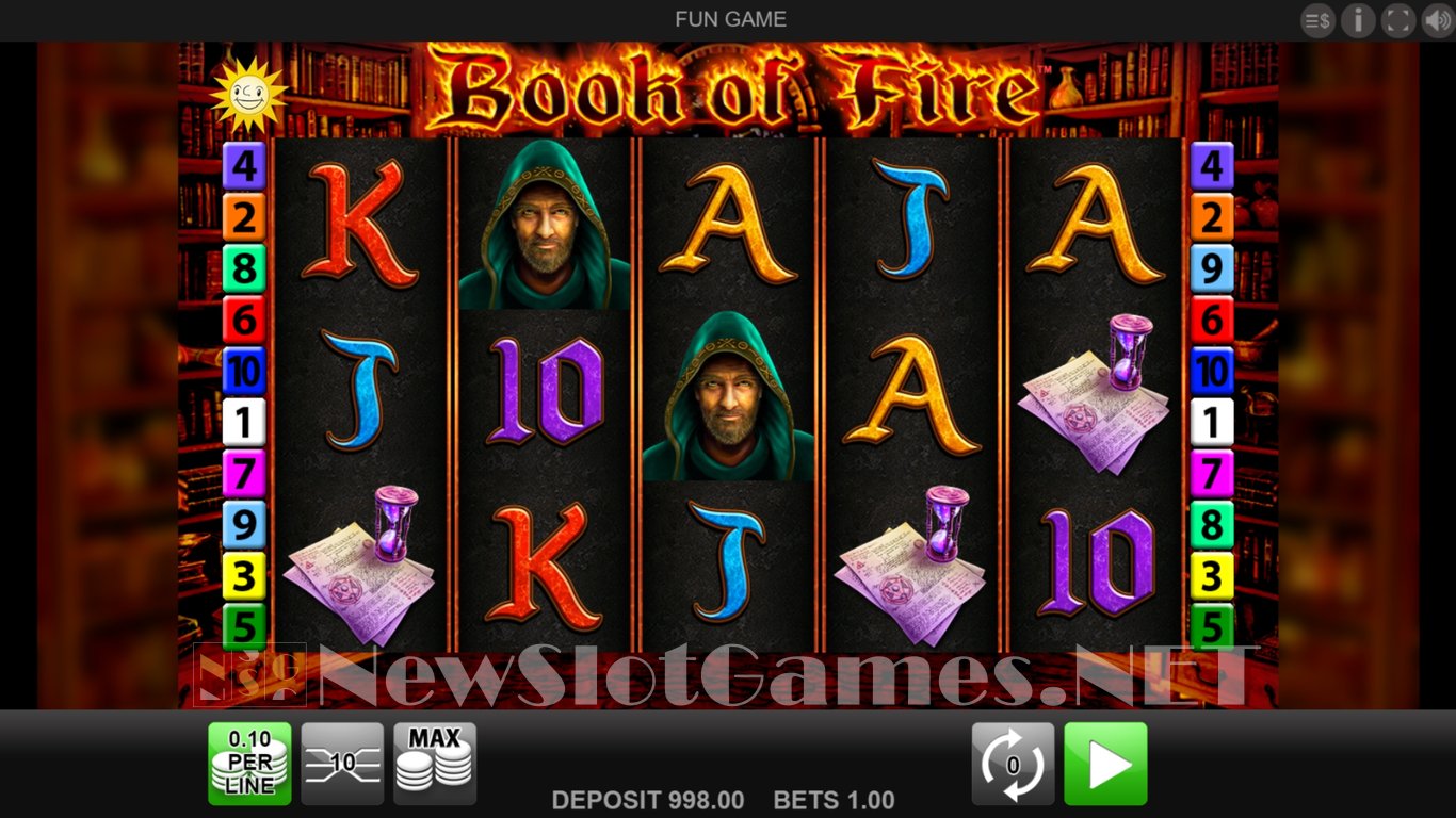 Book of Fire Slot Slot Image in Demo - pic. 2