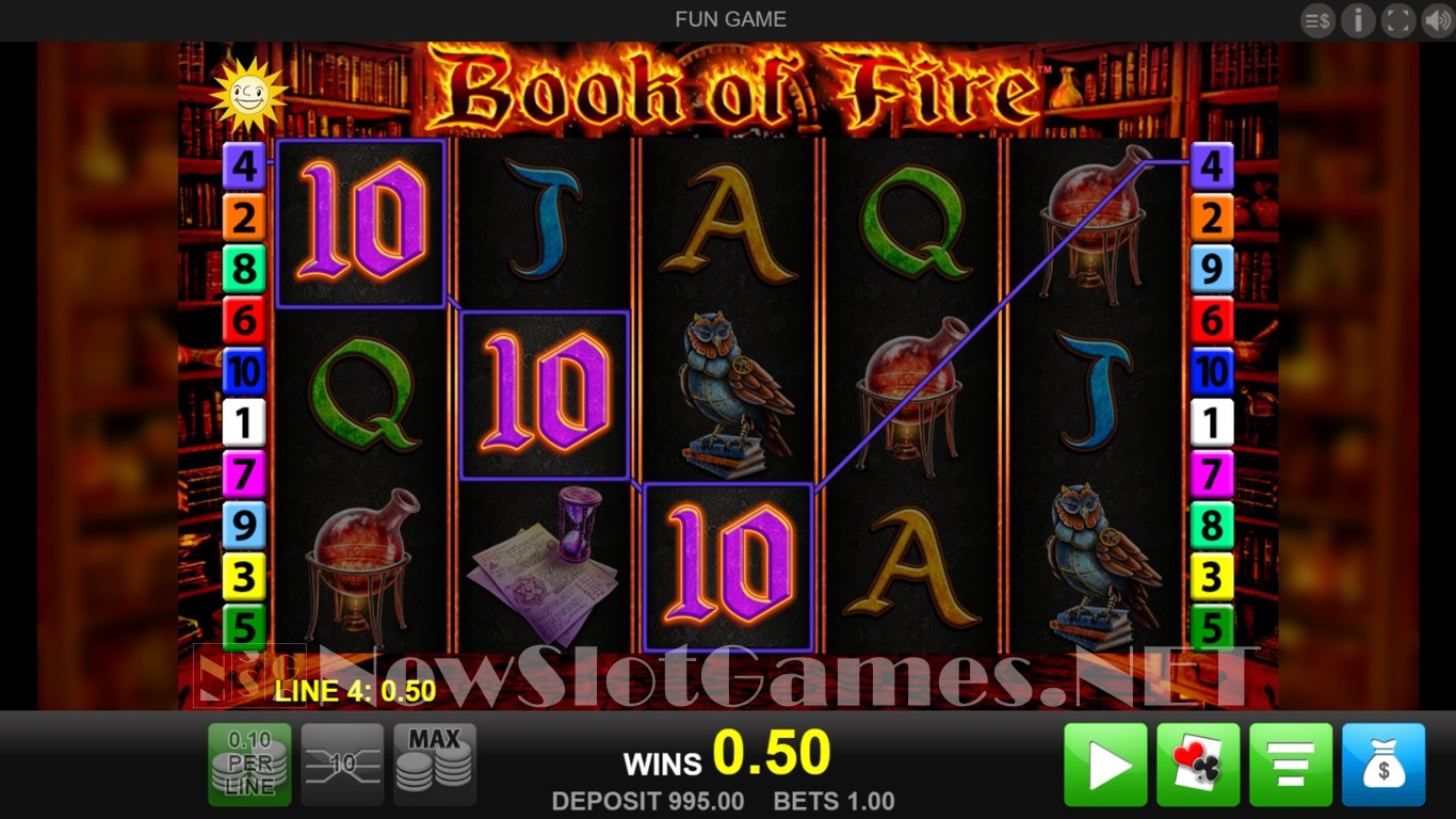 Book of Fire Slot Slot Image in Demo - pic. 6