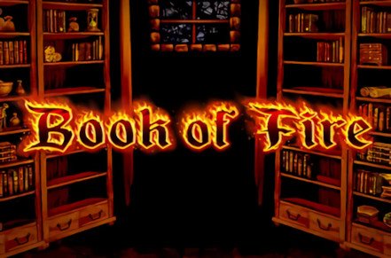 Book of Fire Slot Icon