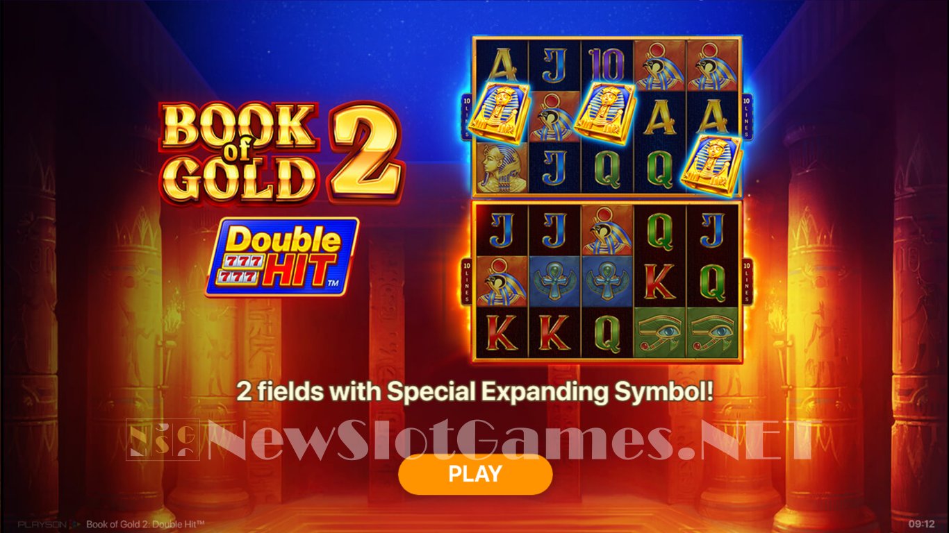 Book of Gold 2 Double Hit Slot Demo Image