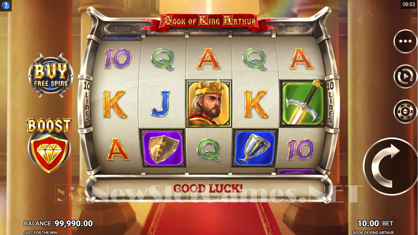 Book of King Arthur Slot Demo Image