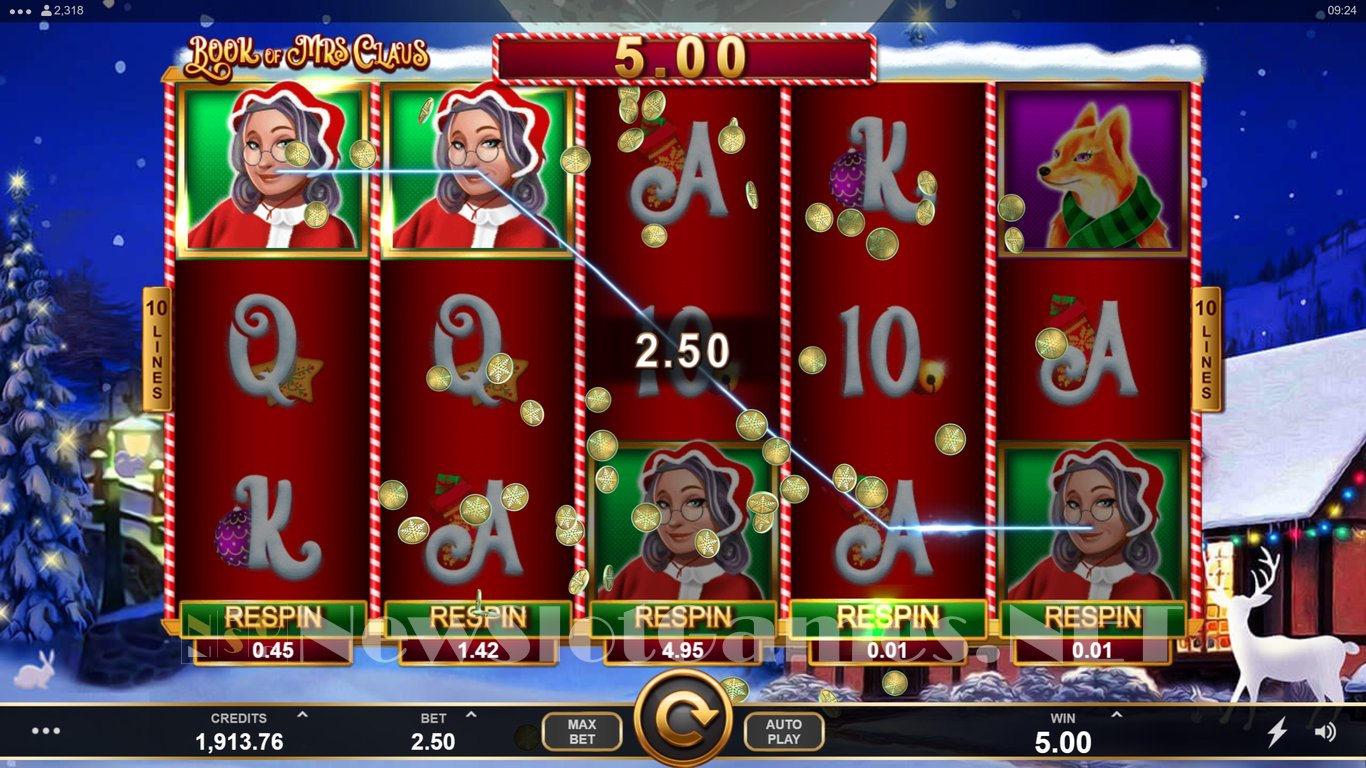Book of Mrs Claus Slot Slot Image in Demo - pic. 9
