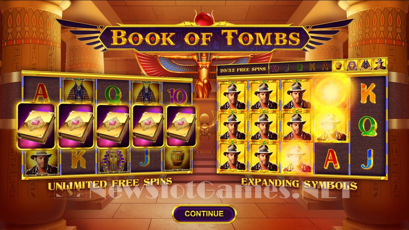 Book of Tombs Slot Demo Image