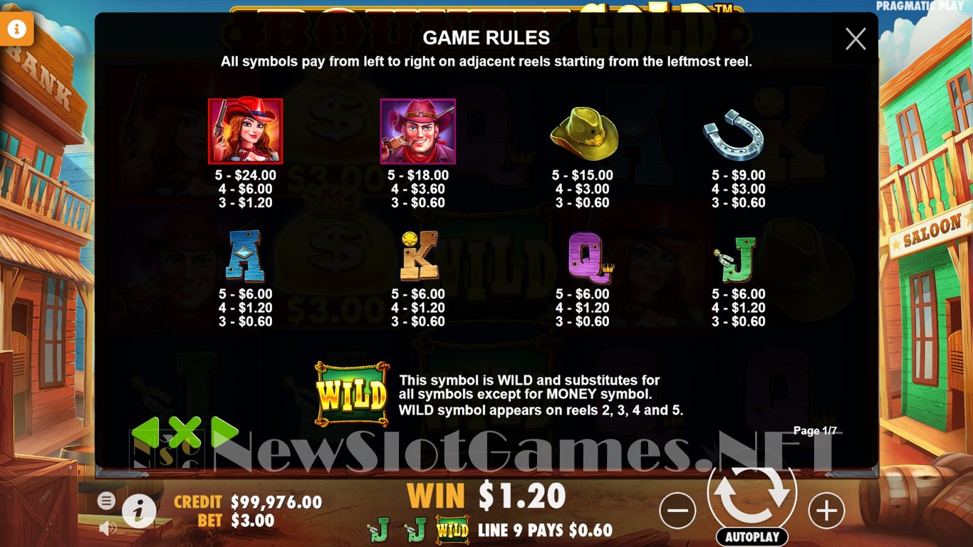 Bounty Gold Slot Slot Image in Demo - pic. 5
