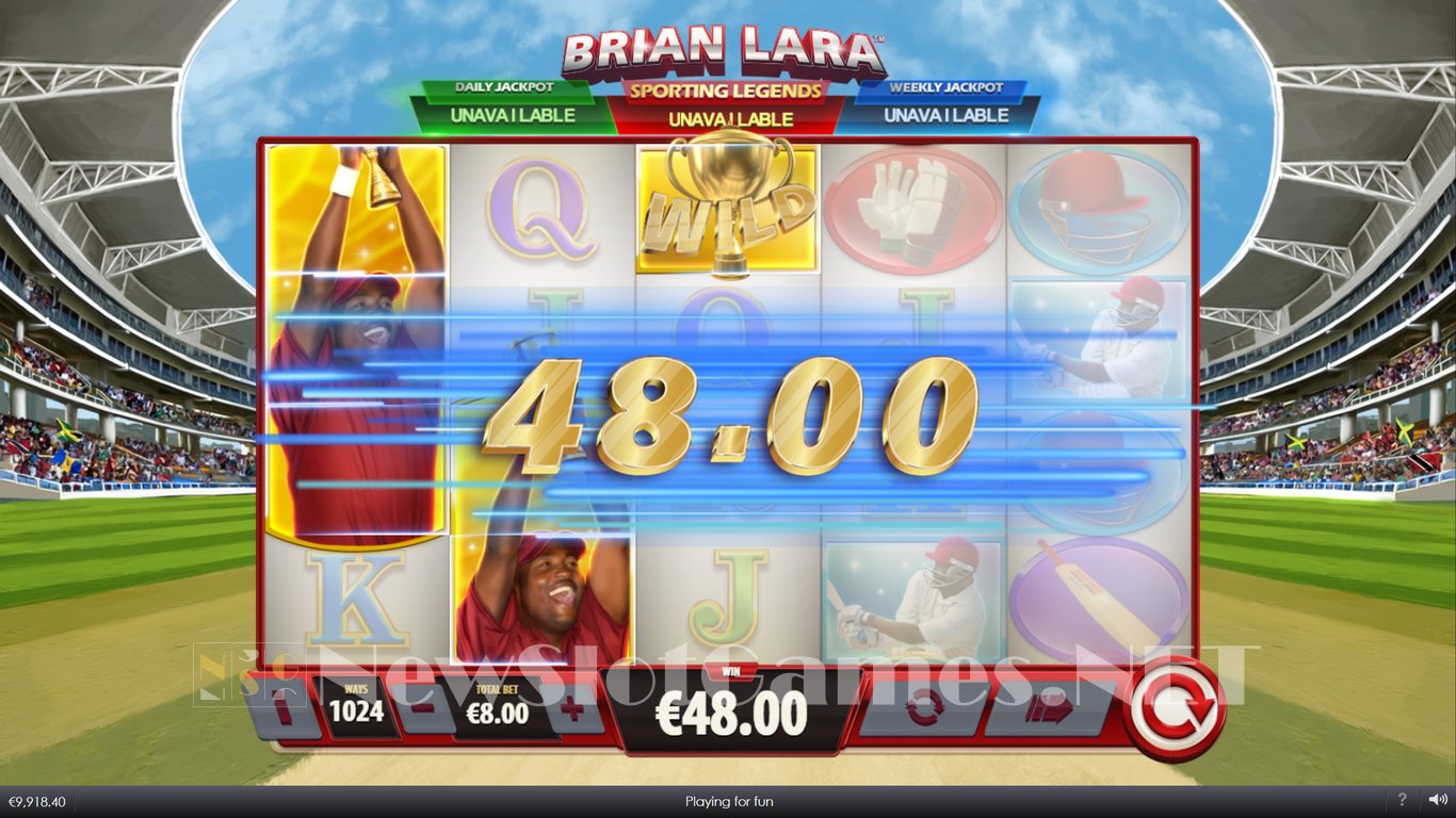 Brian Lara Slot Slot Image in Demo - pic. 10