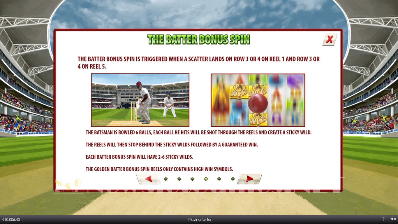 Brian Lara Slot Slot Image in Demo - pic. 6