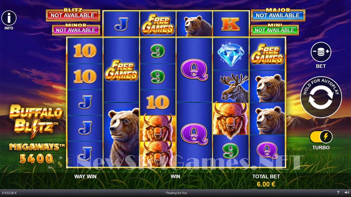 Buffalo Blitz Megaways Slot Slot Image in Demo - pic. 10