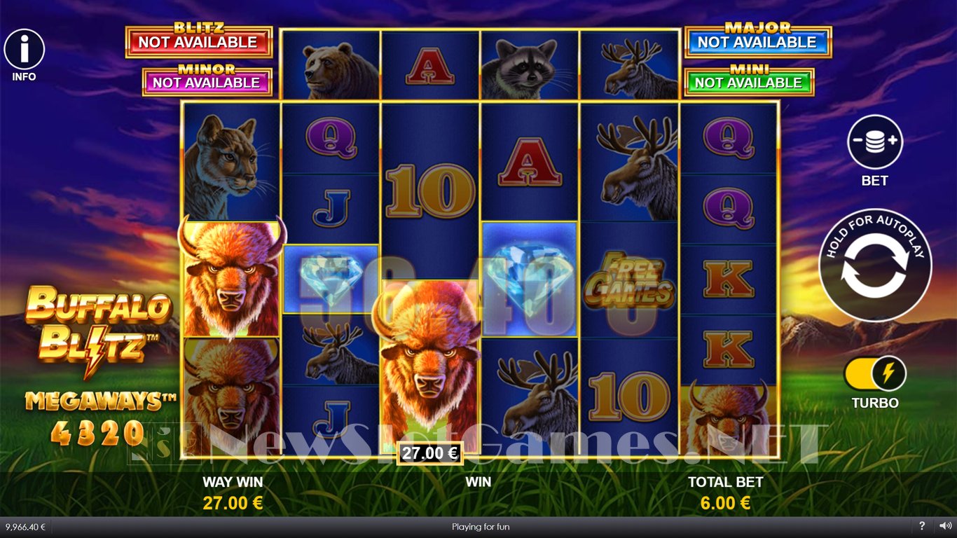 Buffalo Blitz Megaways Slot Slot Image in Demo - pic. 11
