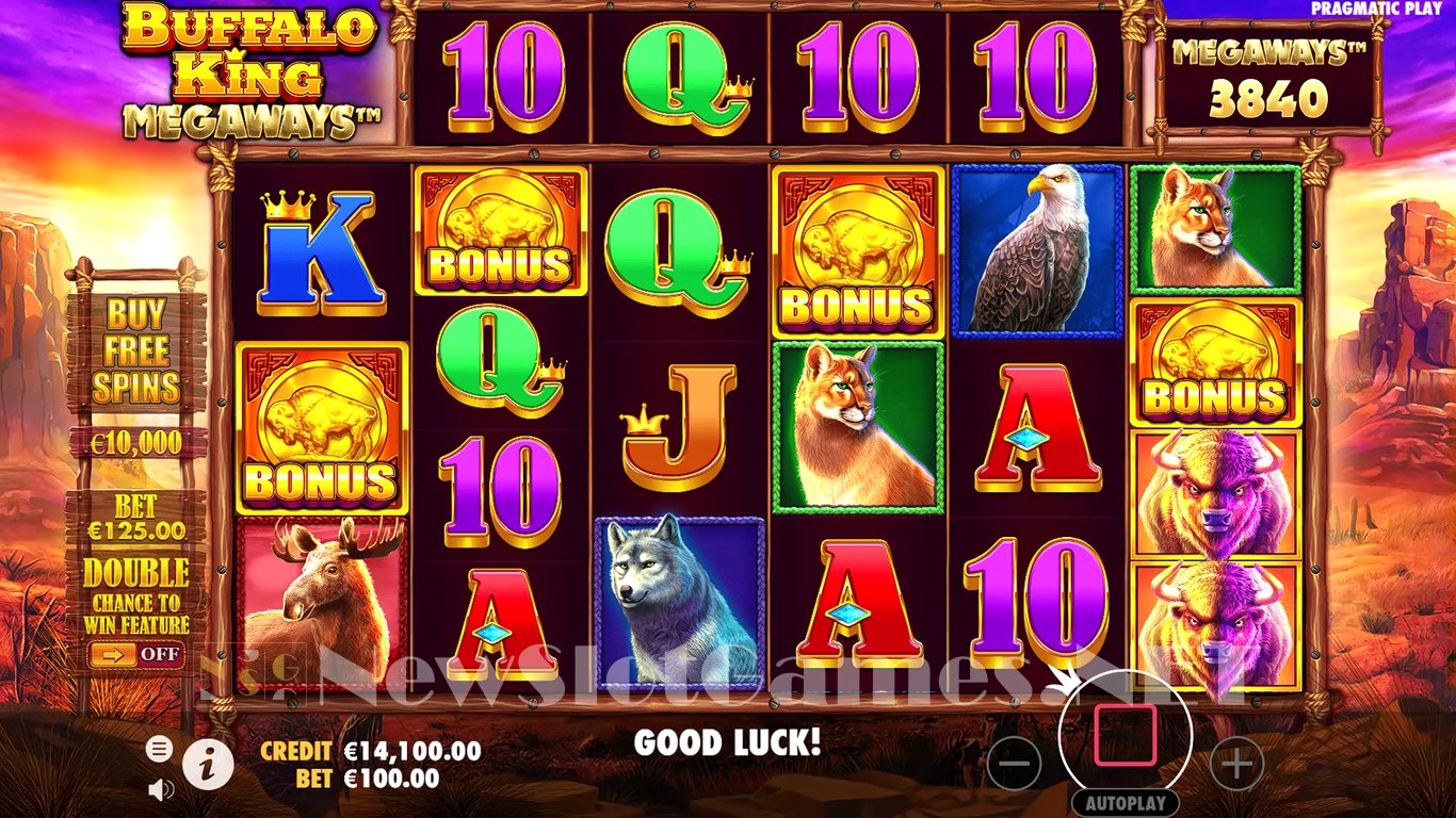 Buffalo King Megaways Slot Demo Image