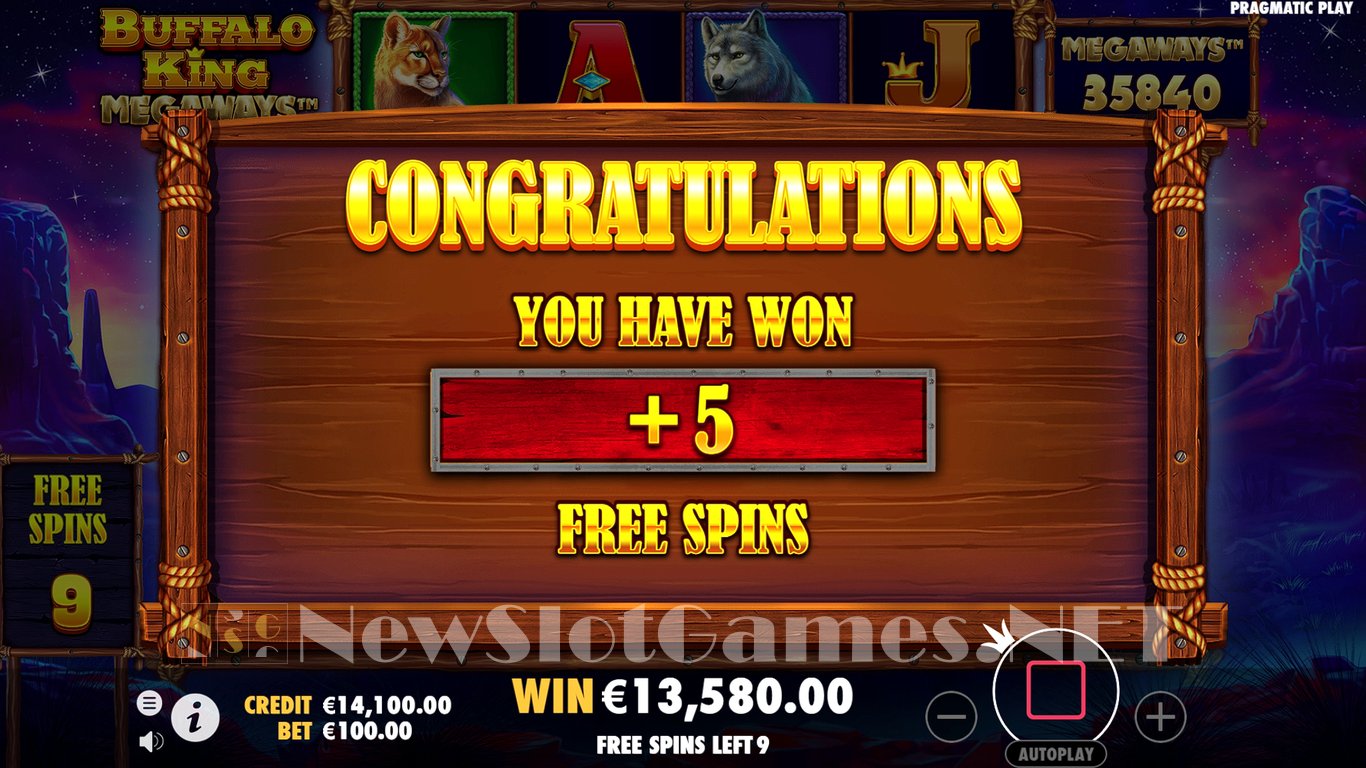 Buffalo King Megaways Slot Slot Image in Demo - pic. 2