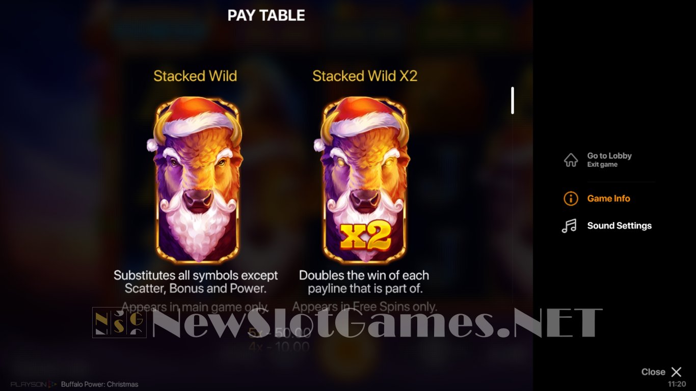 Buffalo Power Christmas Slot Slot Image in Demo - pic. 4