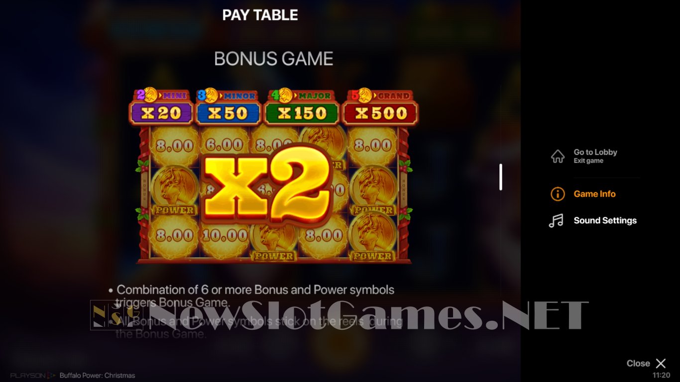 Buffalo Power Christmas Slot Slot Image in Demo - pic. 6
