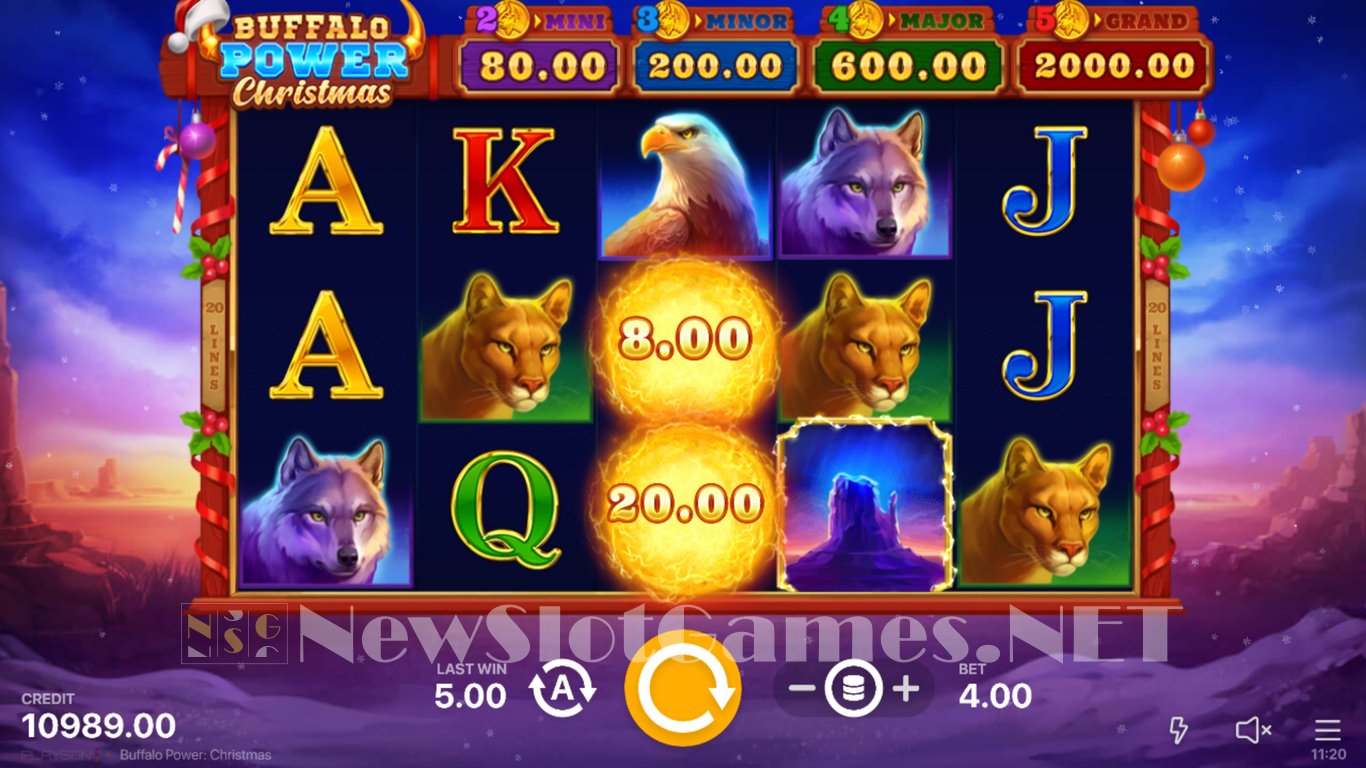 Buffalo Power Christmas Slot Slot Image in Demo - pic. 8