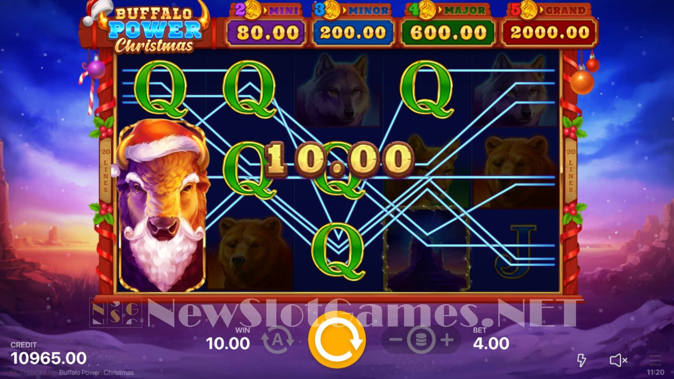 Buffalo Power Christmas Slot Slot Image in Demo - pic. 9