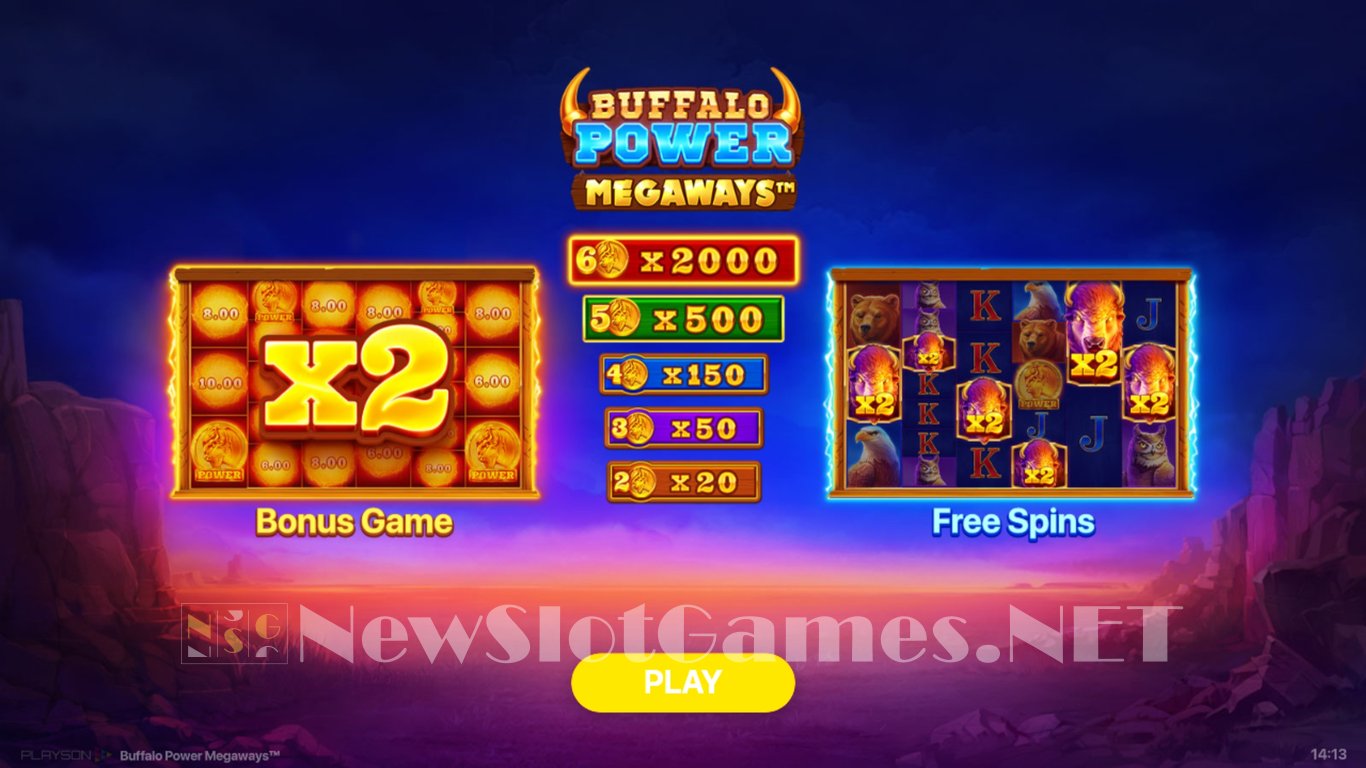 Buffalo Power Megaways Slot Demo Image