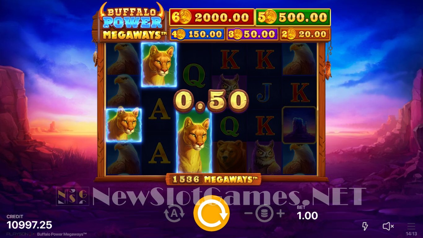 Buffalo Power Megaways Slot Slot Image in Demo - pic. 3