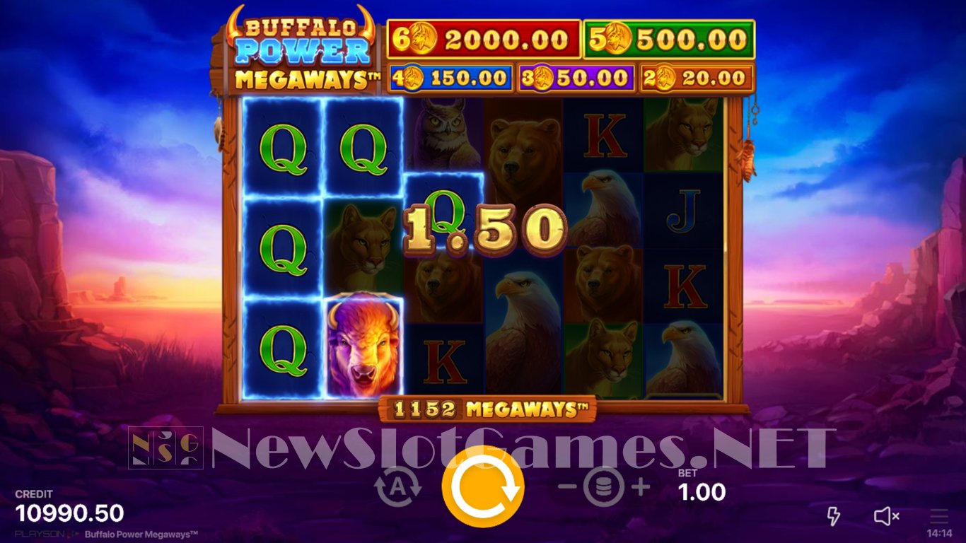 Buffalo Power Megaways Slot Slot Image in Demo - pic. 6
