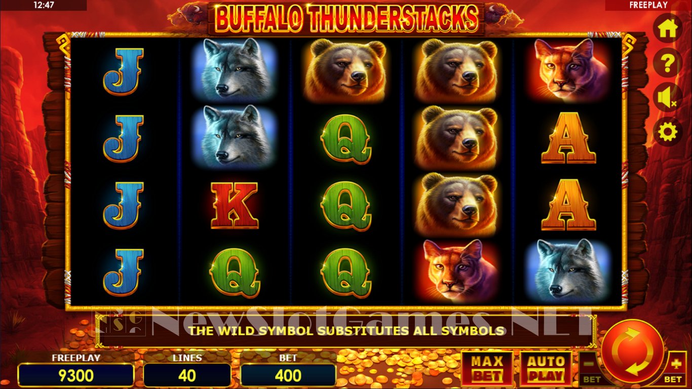 Buffalo Thunderstacks Slot Demo Image