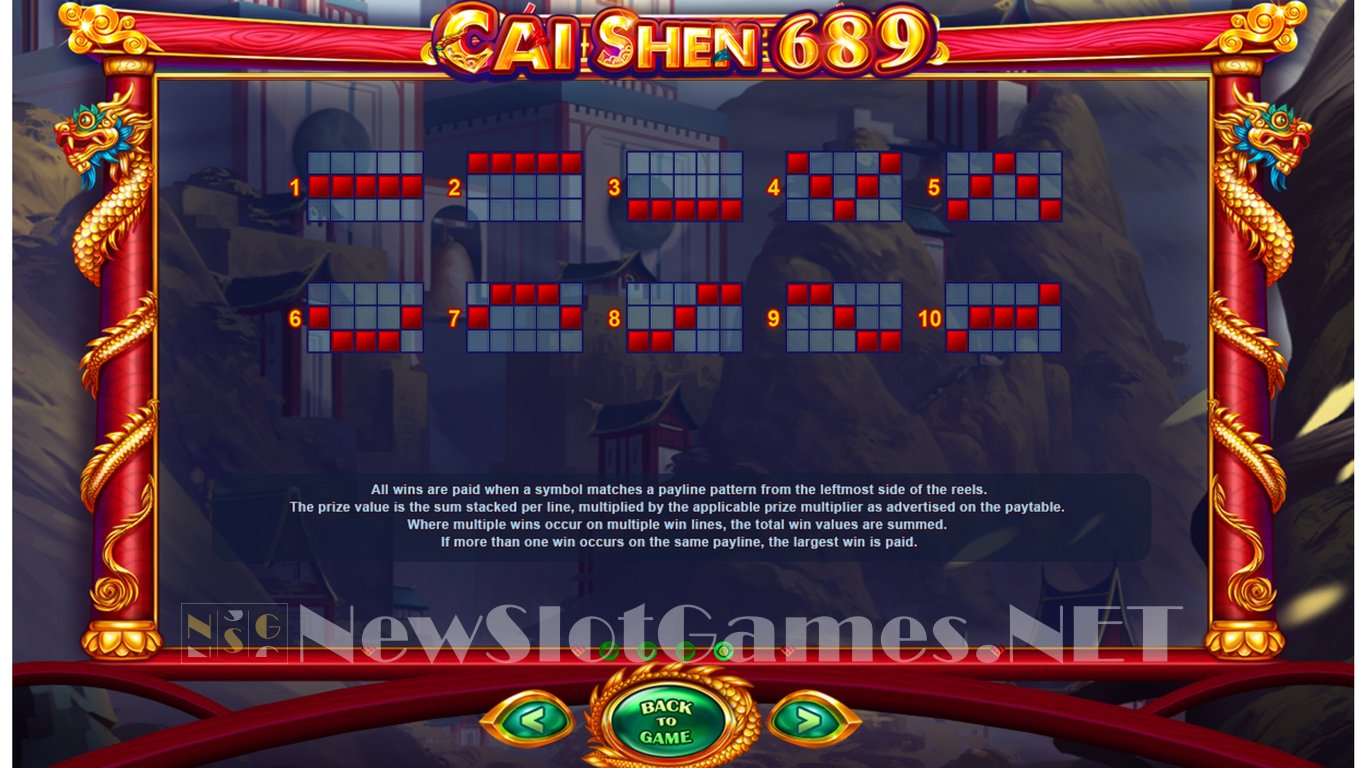 Cai Shen 689 Slot Slot Image in Demo - pic. 8