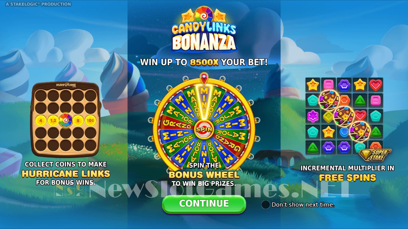 Candy Links Bonanza Slot Demo Image