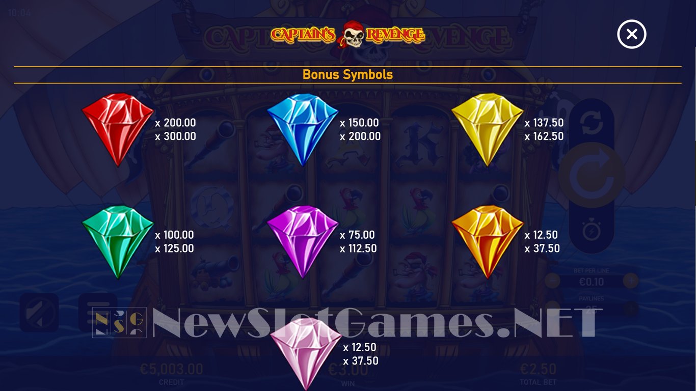 Captain’s Revenge Slot Slot Image in Demo - pic. 5