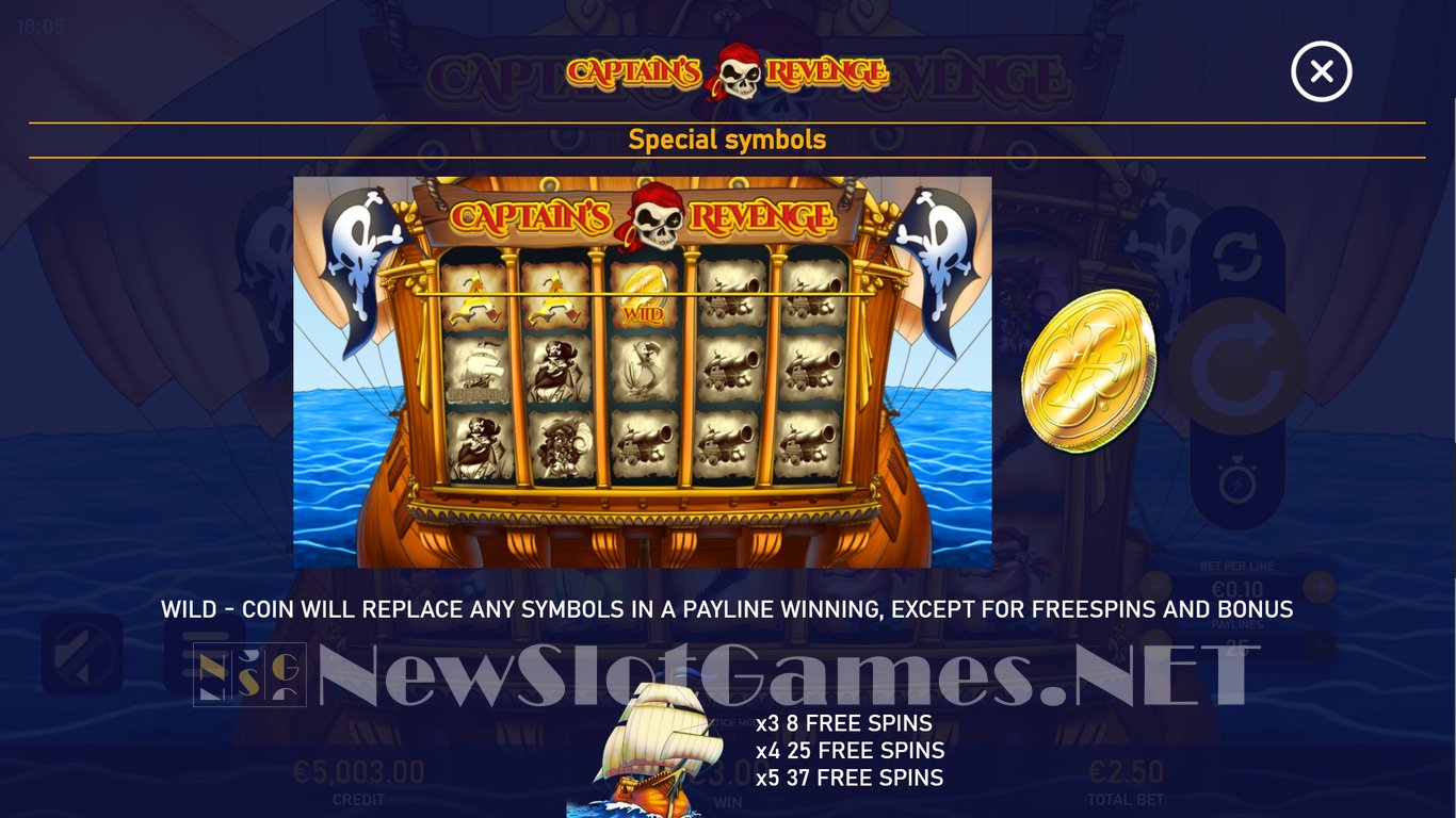 Captain’s Revenge Slot Slot Image in Demo - pic. 6