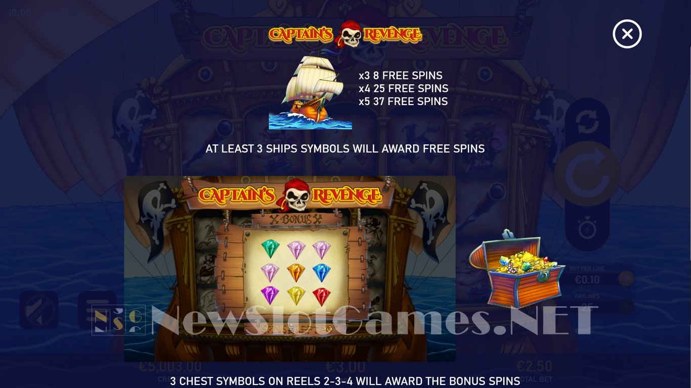 Captain’s Revenge Slot Slot Image in Demo - pic. 7