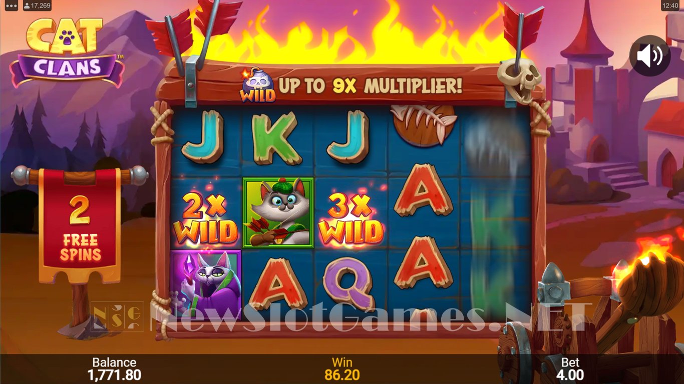 Cat Clans Slot Slot Image in Demo - pic. 15