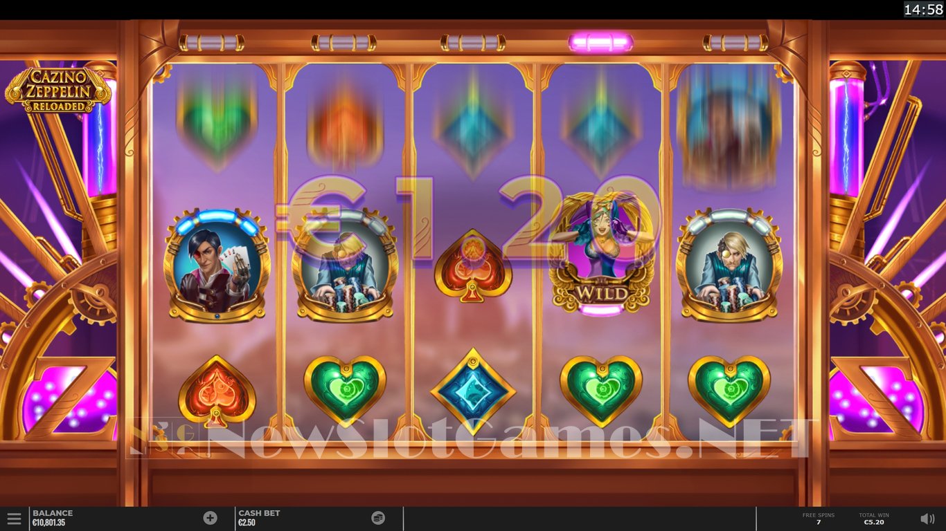Cazino Zeppelin Slot Slot Image in Demo - pic. 13