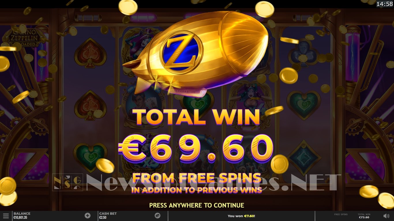 Cazino Zeppelin Slot Slot Image in Demo - pic. 16