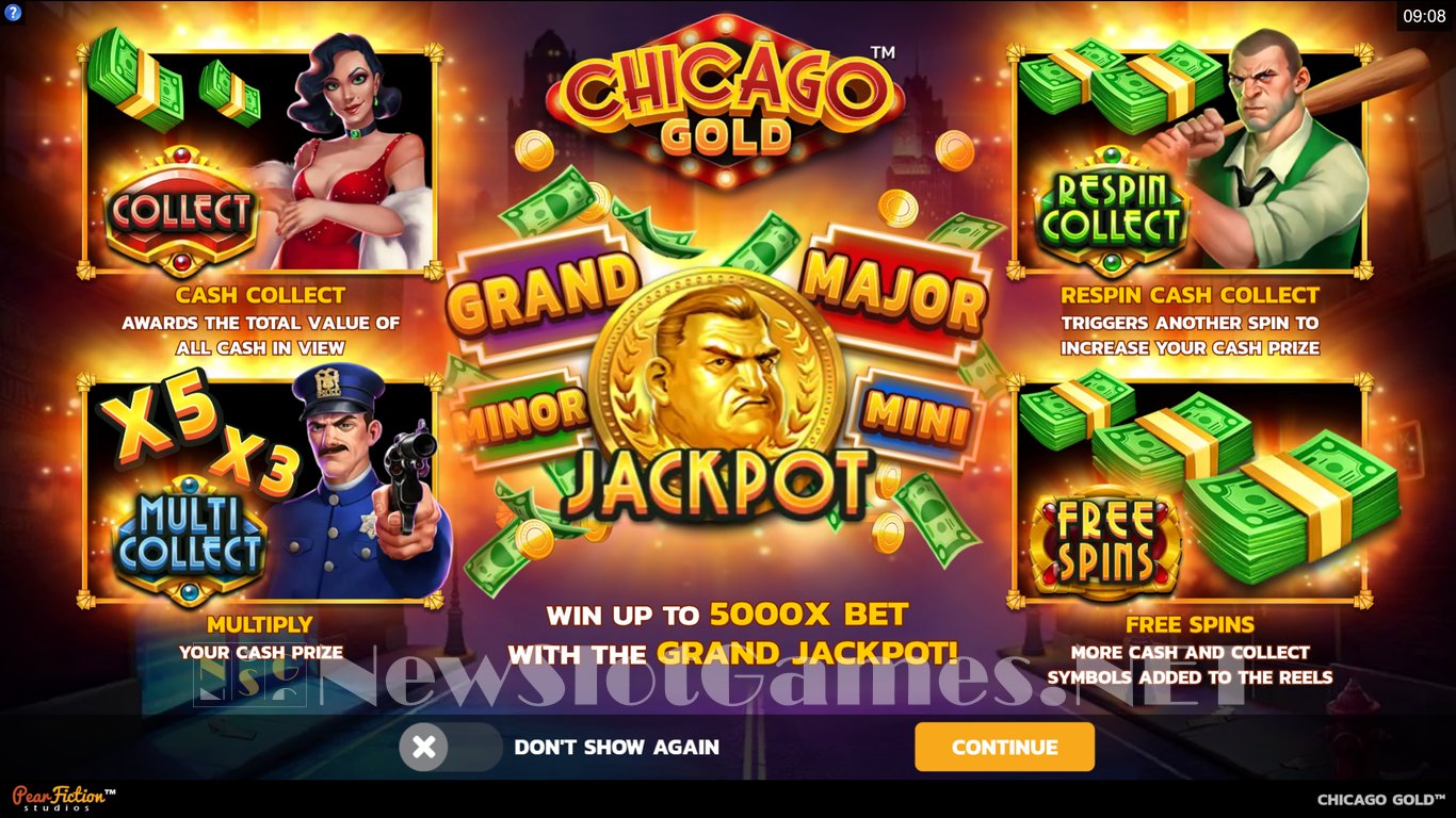 Chicago Gold Slot Demo Image