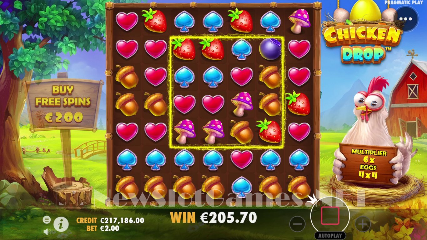 Chicken Drop Slot Demo Image