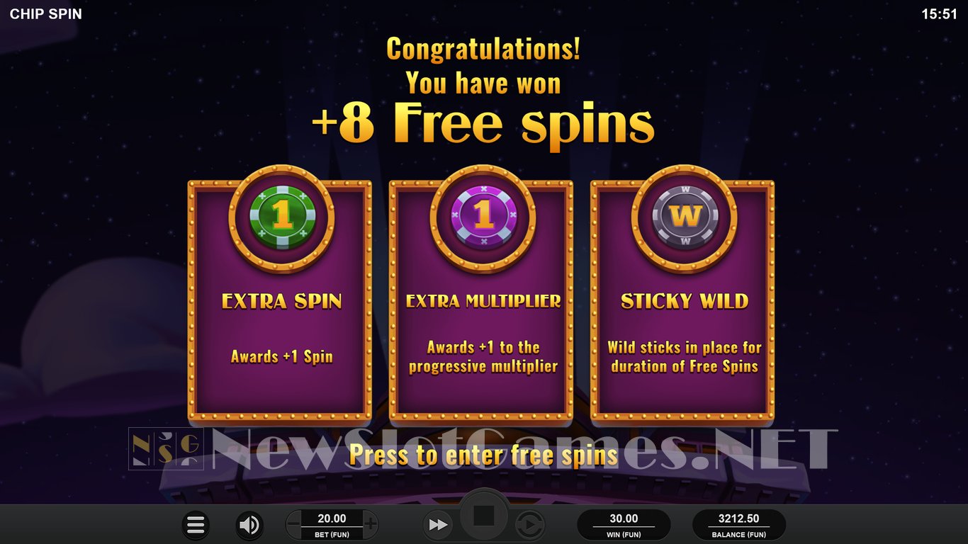 Chip Spin Slot Slot Image in Demo - pic. 2